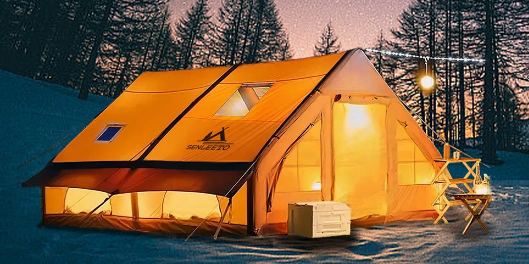 Inflatable Tent Setup: Ready in 5 Minutes | Senleeto