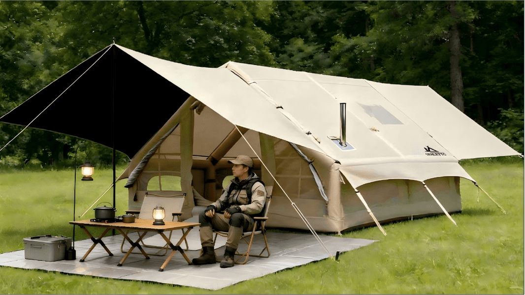 Unpredictable Weather? Meet the Ultimate All-Weather Inflatable Glamping Tent - Senleeto Inflatable Tent