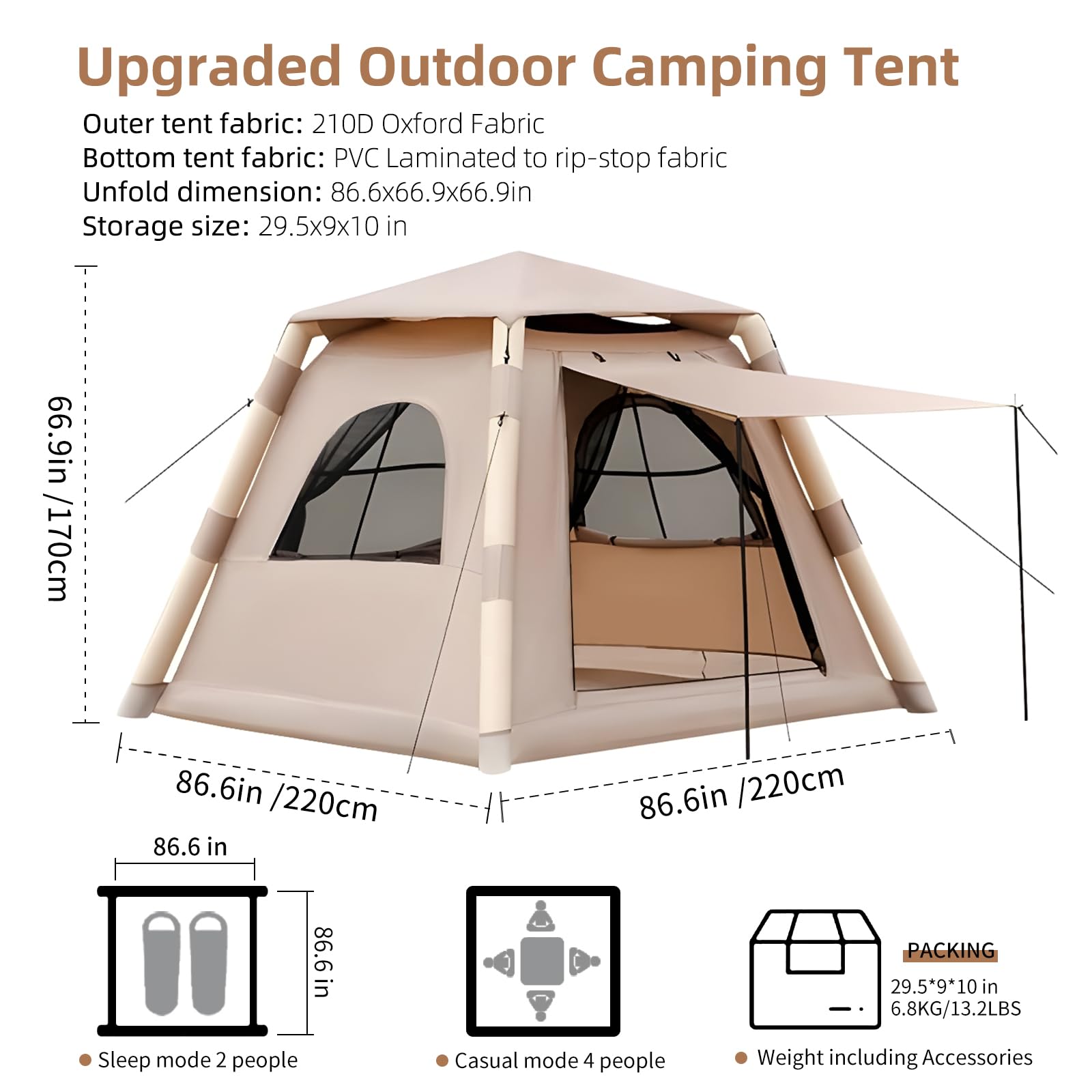 Portable Inflatable Tent