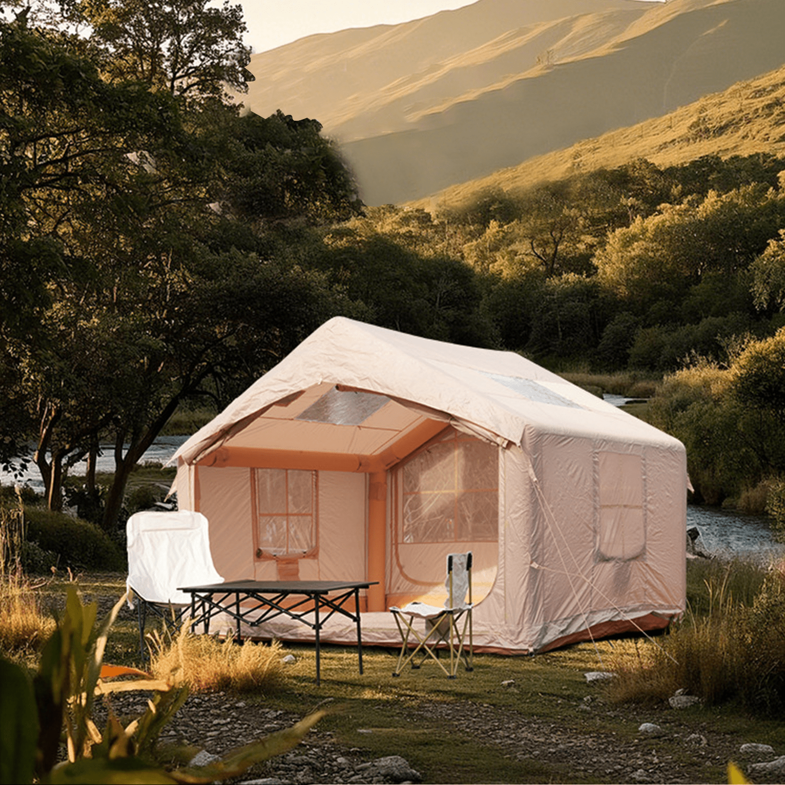 Inflatable Tent - 80.7 sq. ft.