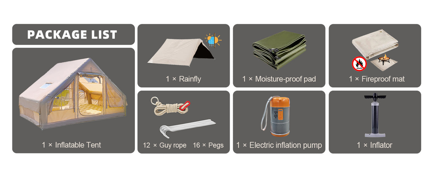Electric inflation pump Kit