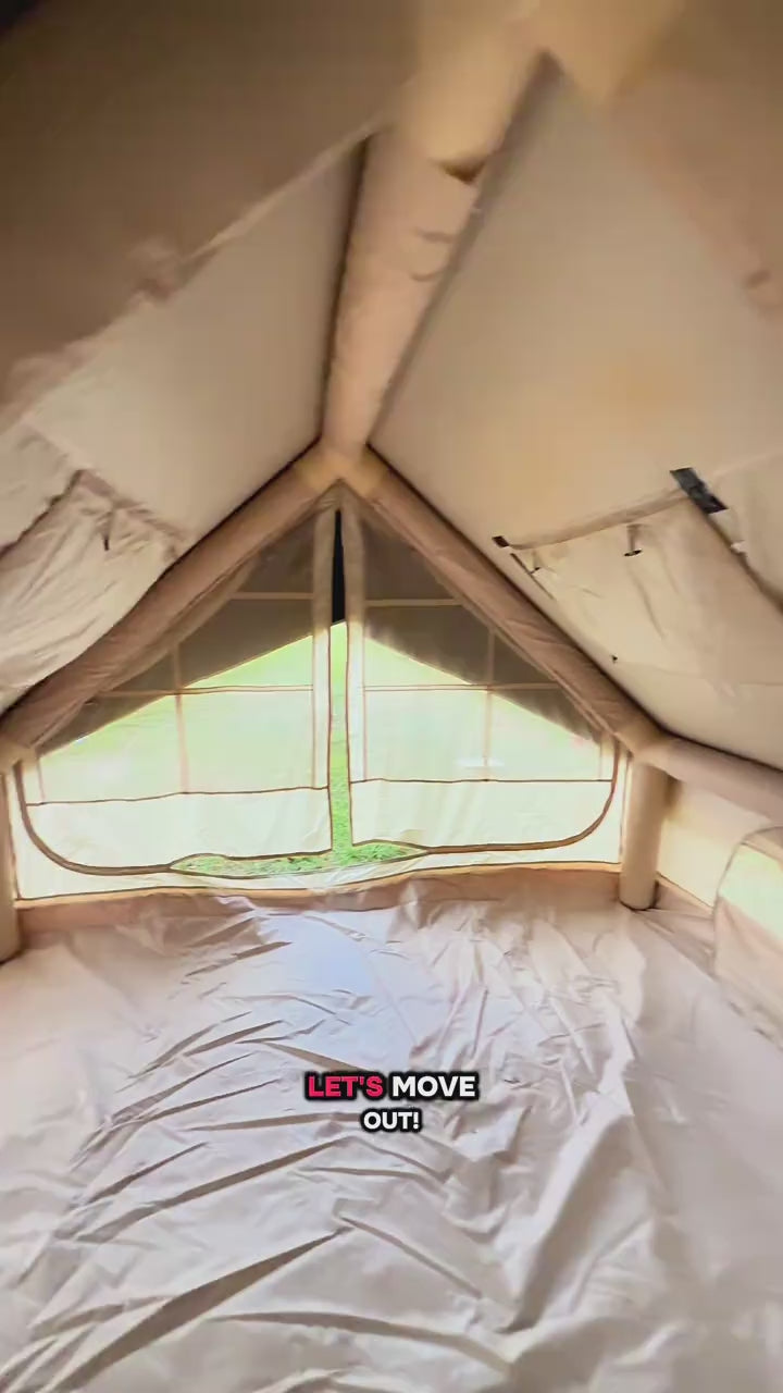 Transform Your Tent into a Holiday Cabin!