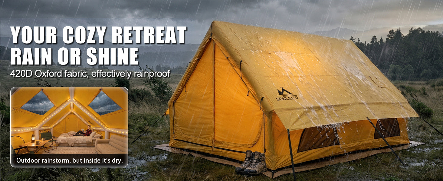 senleeto-waterproof-inflatable-tent-420d-mobile